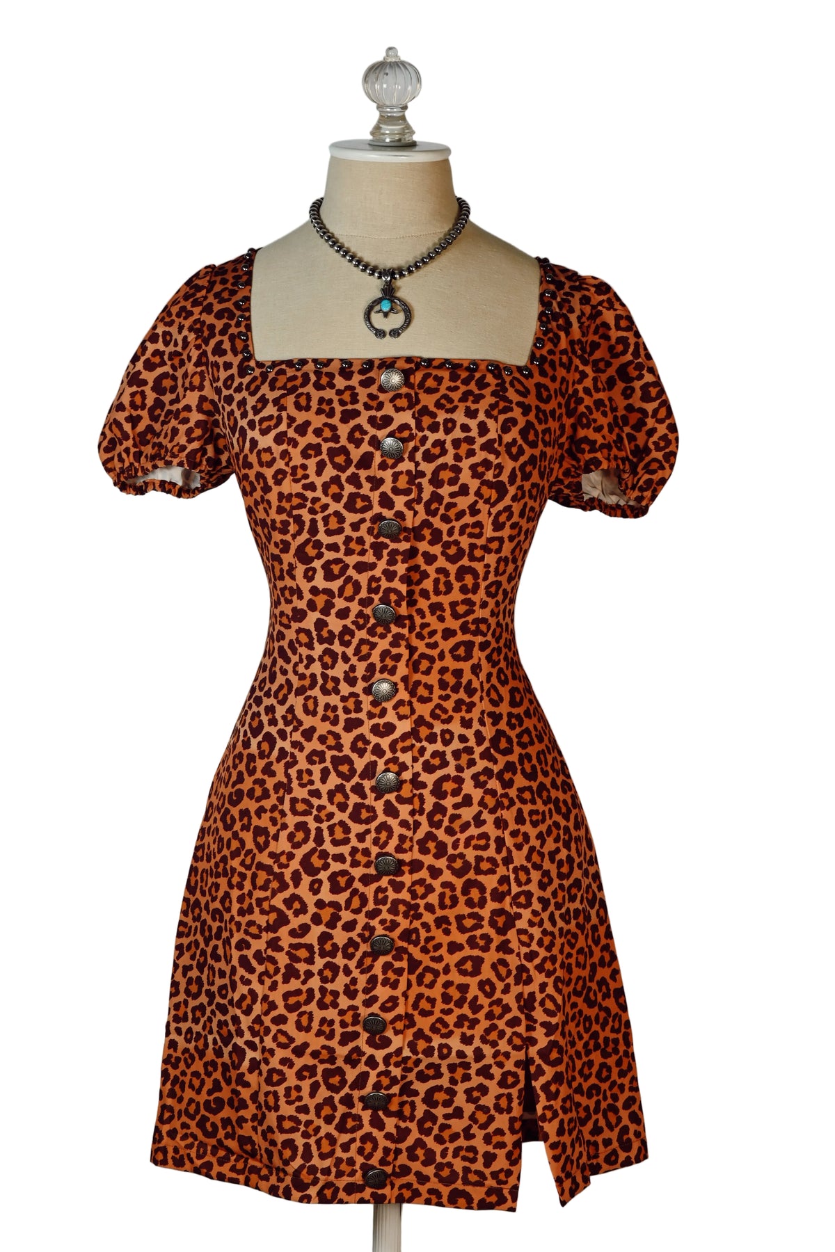Buckin’ Wild Leopard Dress