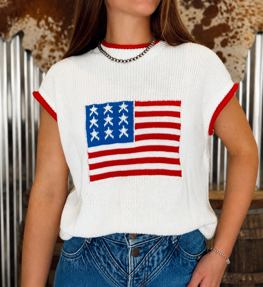 USA Sweater Top